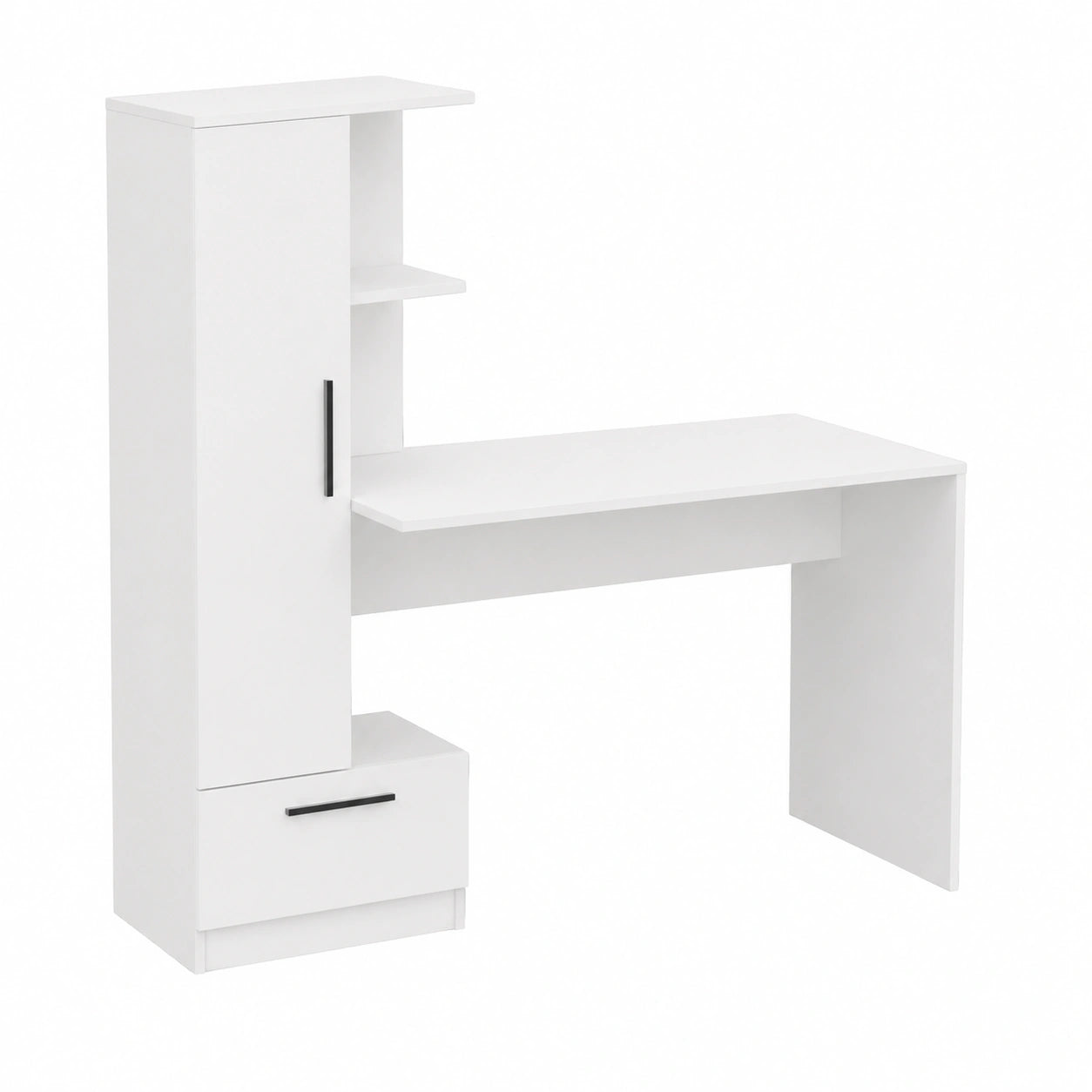 Schreibtisch – 143 cm, mit Schubladen, für Kinderzimmer und Büro