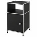 Regal – moderner Stil, mit Ablagen, Schwarz
