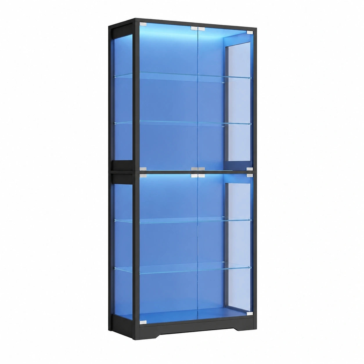 Vitrine – 180 cm, Schwarz