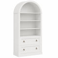 Bücherregal – 177 × 79,5 × 36 cm, mit Schubladen, für Küche, Wohnzimmer und Büro