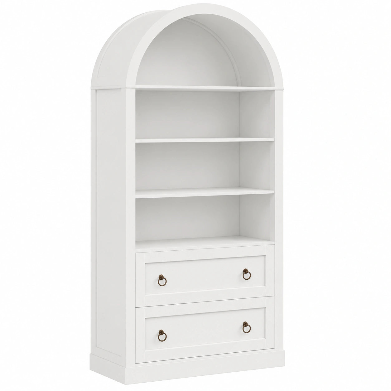 Bücherregal – 177 × 79,5 × 36 cm, mit Schubladen, für Küche, Wohnzimmer und Büro