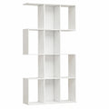Regal – 80 × 24 × 200 cm, für Wohnzimmer, Schlafzimmer und Büro